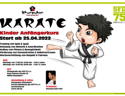 Neue Karatekurse beim SFD