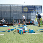 Der SFD ´75 bei Kids in Action mit einem Bewegungsparkour