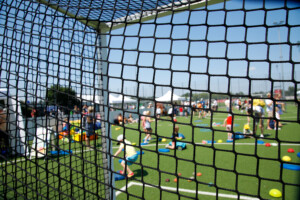 Der SFD ´75 bei Kids in Action mit einem Bewegungsparkour