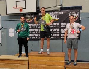 Siegerehrung Pickleball Oktober 2023