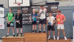 Siegerehrung Pickleball Oktober 2023
