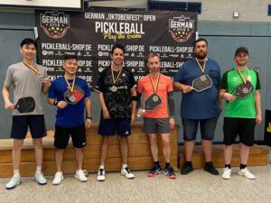 Siegerehrung Pickleball Oktober 2023