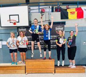 Siegerehrung Pickleball Oktober 2023