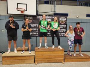Siegerehrung Pickleball Oktober 2023