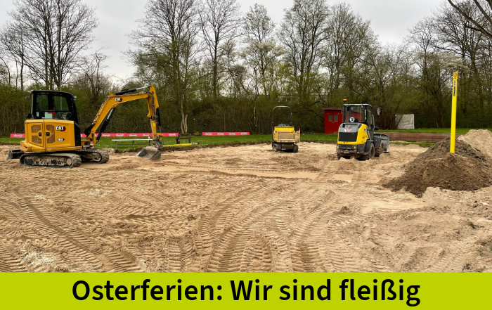 News: Umbau Beachvolleyballanlage