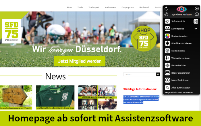 News. Update Website