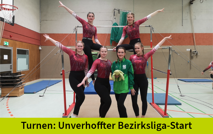 News: Turnen - Bezirksligamannschaft am Stufenbarren