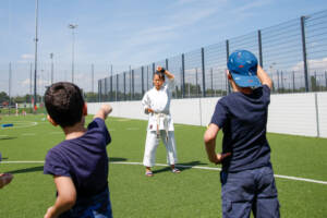 Kids in Action, Karate mit Seoung-Sook Paak