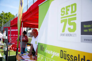 Kids in Action, der Stand des SFD ´75