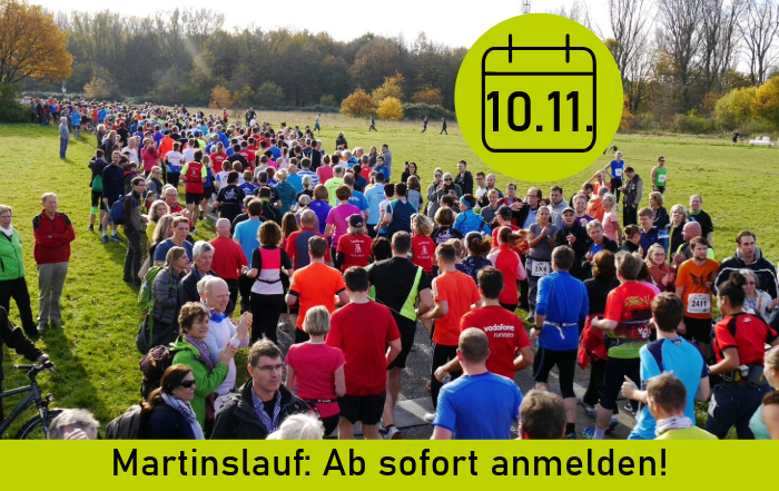 News: Martinslauf ab sofort Anmelden!