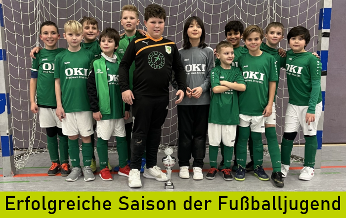 News: Erfolgreiche Saison der Fußballjugend