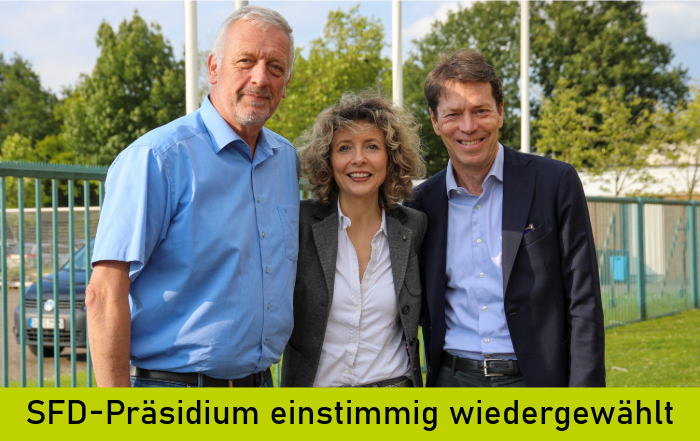 SFD-Präsidium einstimmig gewählt.