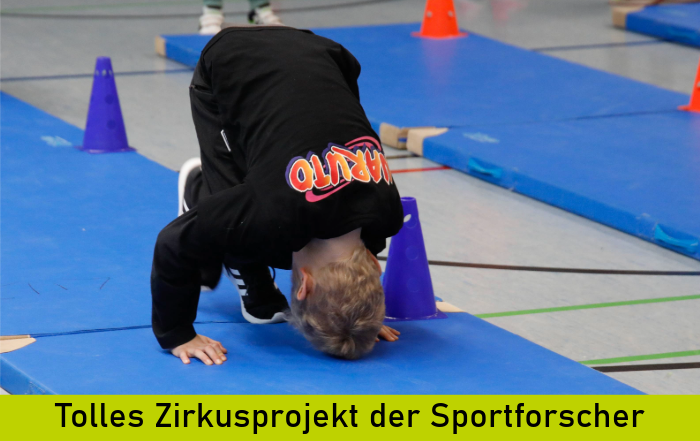 News: Zirkusprojekt Sportforscher Juni 2024