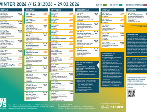 Das neue Kursprogramm ist da