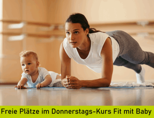 Freie Plätze im Kurs fit mit Baby
