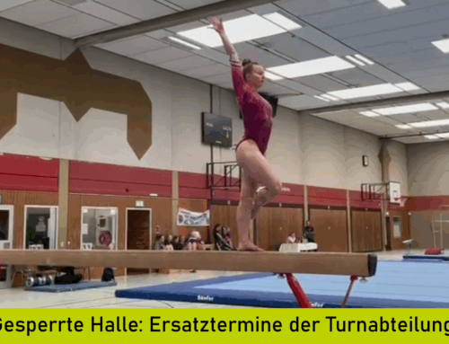 Wegen gesperrter Halle: Ersatztermine der Turnabteilung