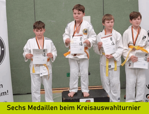 6 Medaillen beim Kreispokalturnier in Nievenheim