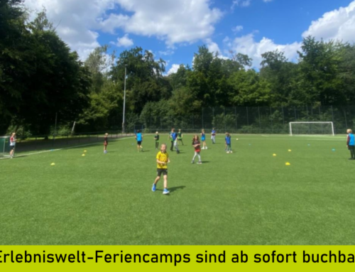 Anmeldung für unsere Feriencamps möglich