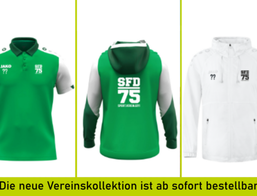 Die neue Vereinskollektion ist ab sofort bestellbar