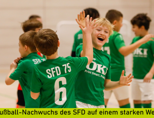 Fußball-Nachwuchs des SFD auf einem starken Weg