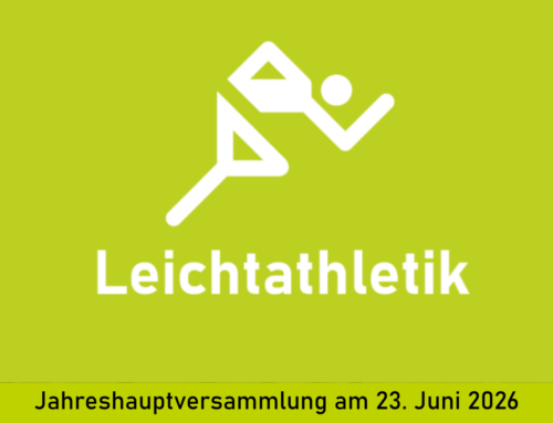 JHV der Abteilung Leichtathetik