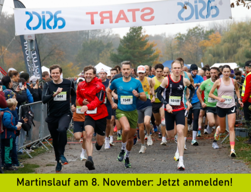 Martinslauf am 8. November: Jetzt anmelden!
