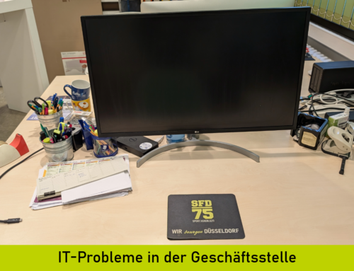 IT-Probleme in der Geschäftsstelle