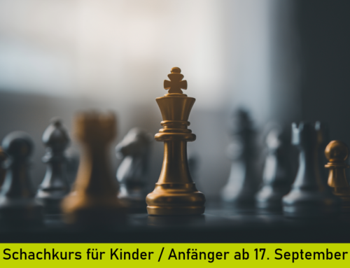 Schachkurs für Kinder / Anfänger ab 17. September
