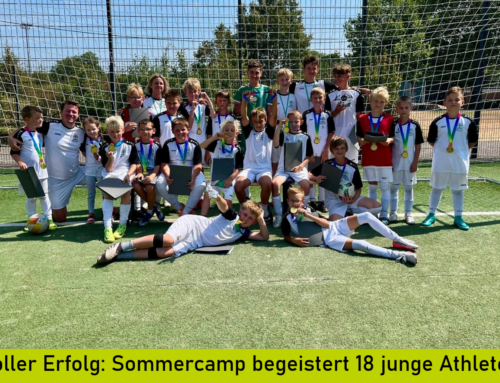 Voller Erfolg auf dem Platz: Sommercamp 2026 begeistert 18 junge Athleten