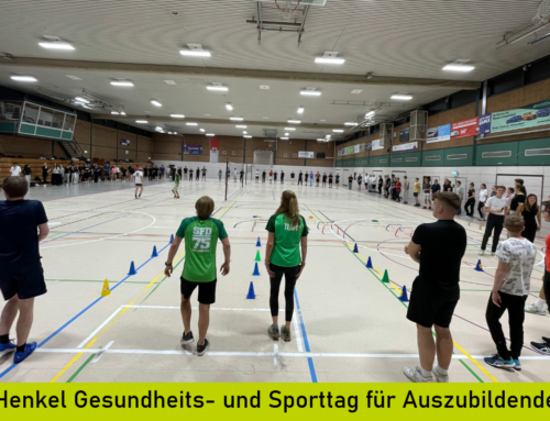Henkel Gesundheits- und Sporttag für Auszubildende