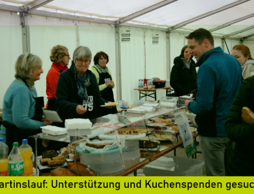 Martinslauf: Helfer und Kuchenspenden gesucht