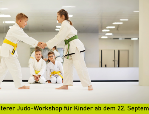 Weiterer Judo-Workshop für Kinder ab dem 22. September