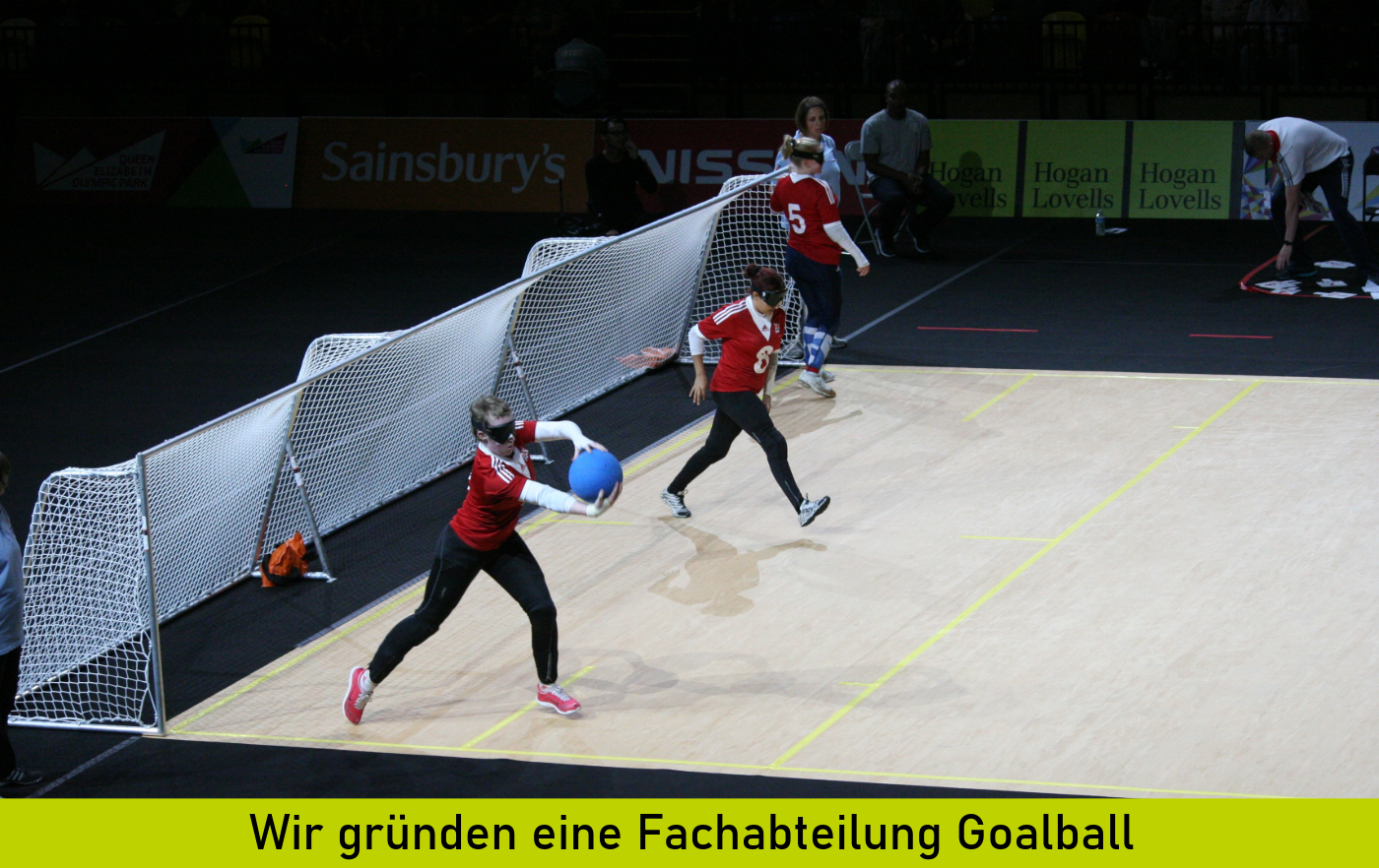 Goalball bei den Paralympics. Foto: Pixabay / amcnaught